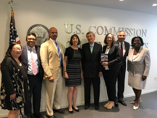 Presentation by Alan Curtis to the United States Commission on Civil Rights, Washington DC, on July 13, 2018